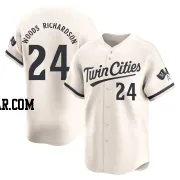 Simeon Woods Richardson Youth Minnesota Twins Cream Limited Alternate Jersey