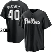 Simon Muzziotti Youth Philadelphia Phillies Black/White Replica Jersey