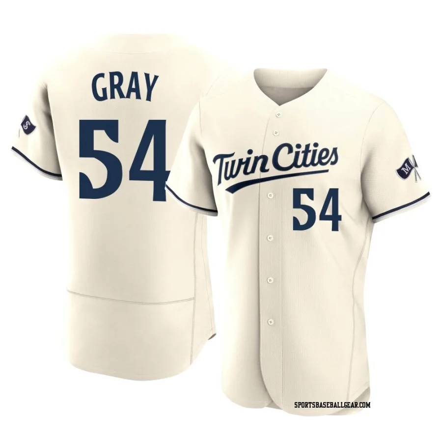 Sonny Gray Men's Minnesota Twins Cream Authentic Alternate 2023 Jersey