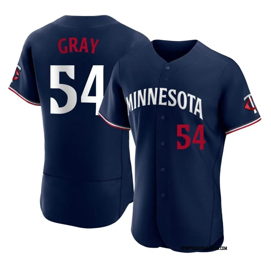 Sonny Gray Men's Minnesota Twins Navy Authentic Alternate Jersey