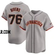 Spencer Bivens Men's San Francisco Giants Gray Limited Away Jersey
