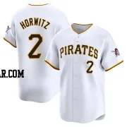 Spencer Horwitz Men's Pittsburgh Pirates White Limited Home Jersey