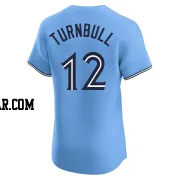 Spencer Turnbull Men's Toronto Blue Jays Blue Elite Powder Alternate Jersey