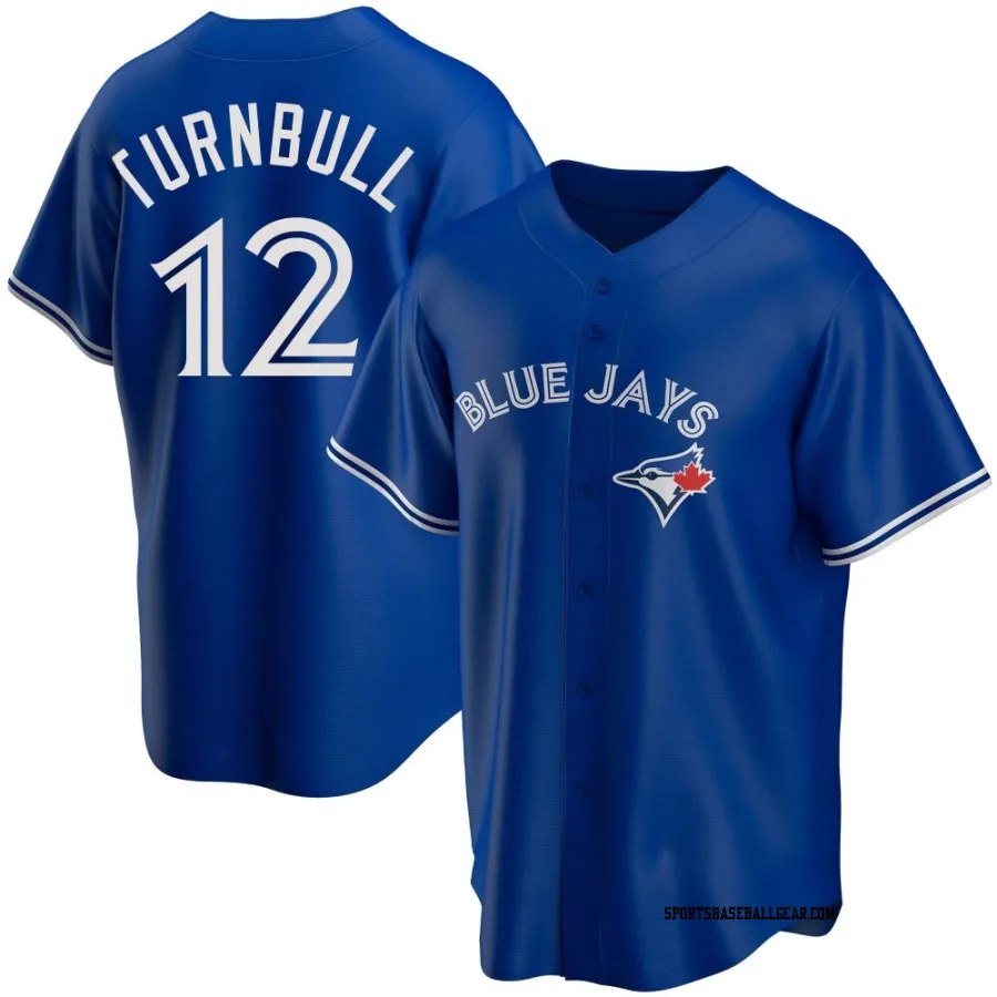 Spencer Turnbull Youth Toronto Blue Jays Royal Replica Alternate Jersey