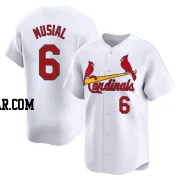 Stan Musial Youth St. Louis Cardinals White Limited Home Jersey