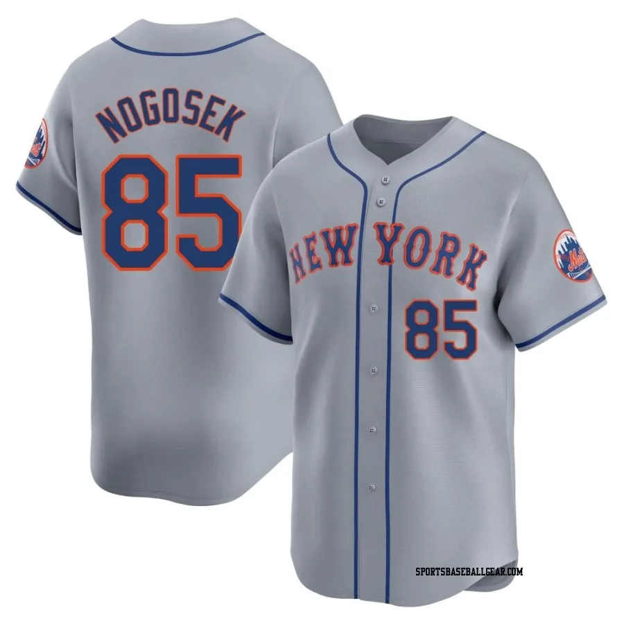 Stephen Nogosek Youth New York Mets Gray Limited Away Jersey