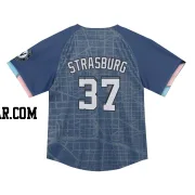 Stephen Strasburg Men's Washington Nationals Blue Limited Infant 2025 City Connect Jersey