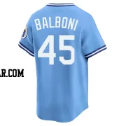 Steve Balboni Youth Kansas City Royals Light Blue Limited Throwback Cooperstown Collection Jersey