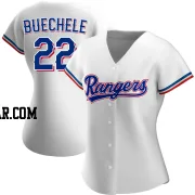 Steve Buechele Women's Texas Rangers White Authentic Home Jersey