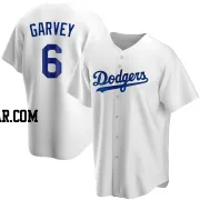 Steve Garvey Men's Los Angeles Dodgers White Replica Home Jersey