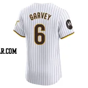 Steve Garvey Men's San Diego Padres White Elite Home Patch Jersey
