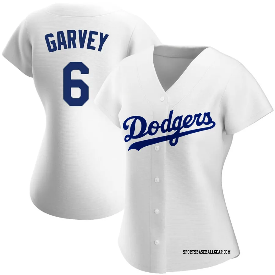 Steve Garvey Women's Los Angeles Dodgers White Authentic Home Jersey