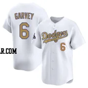 Steve Garvey Youth Los Angeles Dodgers Gold Limited White 2025 Collection Jersey