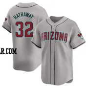 Steve Hathaway Youth Arizona Diamondbacks Gray Limited Away Jersey