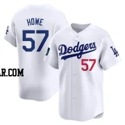 Steve Howe Men's Los Angeles Dodgers White Limited 2024 World Tour Seoul Series Home Jersey
