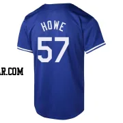 Steve Howe Youth Los Angeles Dodgers Royal Limited Alternate Jersey
