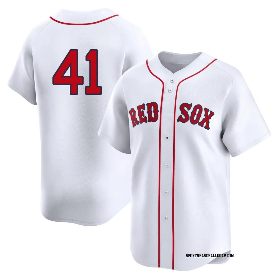 Steven Matz Men's Boston Red Sox White Limited 2nd Home Jersey