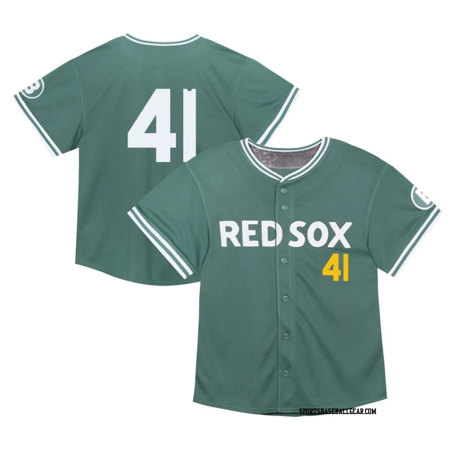 Steven Matz Toddler Boston Red Sox Green Limited 2025 City Connect Jersey