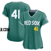 Steven Matz Women's Boston Red Sox Green Limited 2025 City Connect Jersey