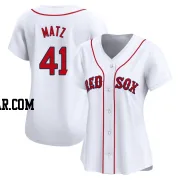 Steven Matz Women's Boston Red Sox White Limited Home Jersey