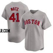 Steven Matz Youth Boston Red Sox Gray Limited Away Jersey