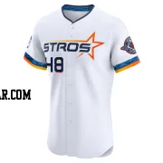 Steven Okert Men's Houston Astros White Elite 2025 City Connect Jersey