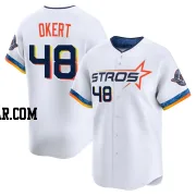 Steven Okert Men's Houston Astros White Limited 2025 City Connect Jersey