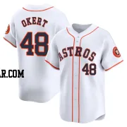 Steven Okert Men's Houston Astros White Limited Home Jersey