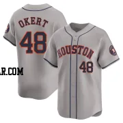Steven Okert Youth Houston Astros Gray Limited Away Jersey