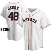 Steven Okert Youth Houston Astros White Replica Home Jersey