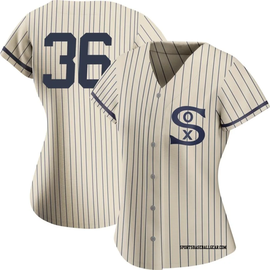 Steven Wilson Women's Chicago White Sox Cream Replica 2021 Field of Dreams Jersey