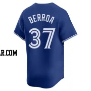 Steward Berroa Men's Toronto Blue Jays Royal Limited Alternate Jersey