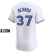 Steward Berroa Men's Toronto Blue Jays White Elite Home Jersey