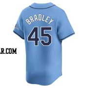 Taj Bradley Men's Tampa Bay Rays Light Blue Limited Alternate Jersey