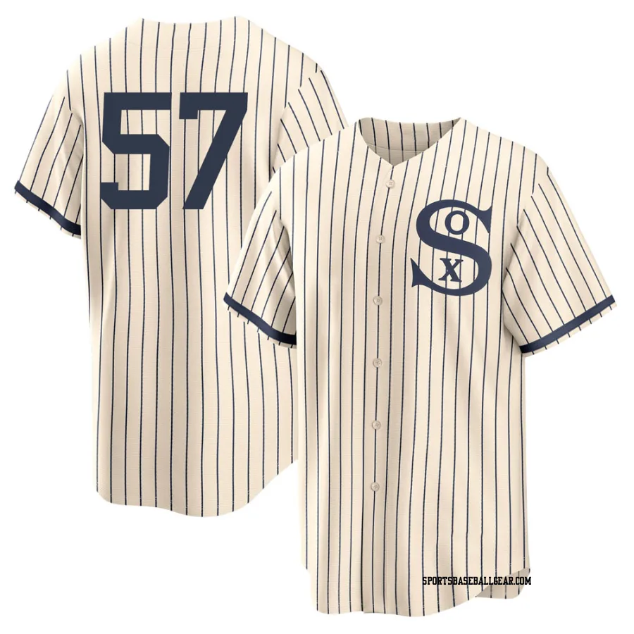 Tanner Banks Men&#039;s Chicago White Sox Cream Replica 2021 Field of Dreams Jersey