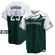 Tanner Gordon Men's Colorado Rockies Green Replica 2022 City Connect Jersey