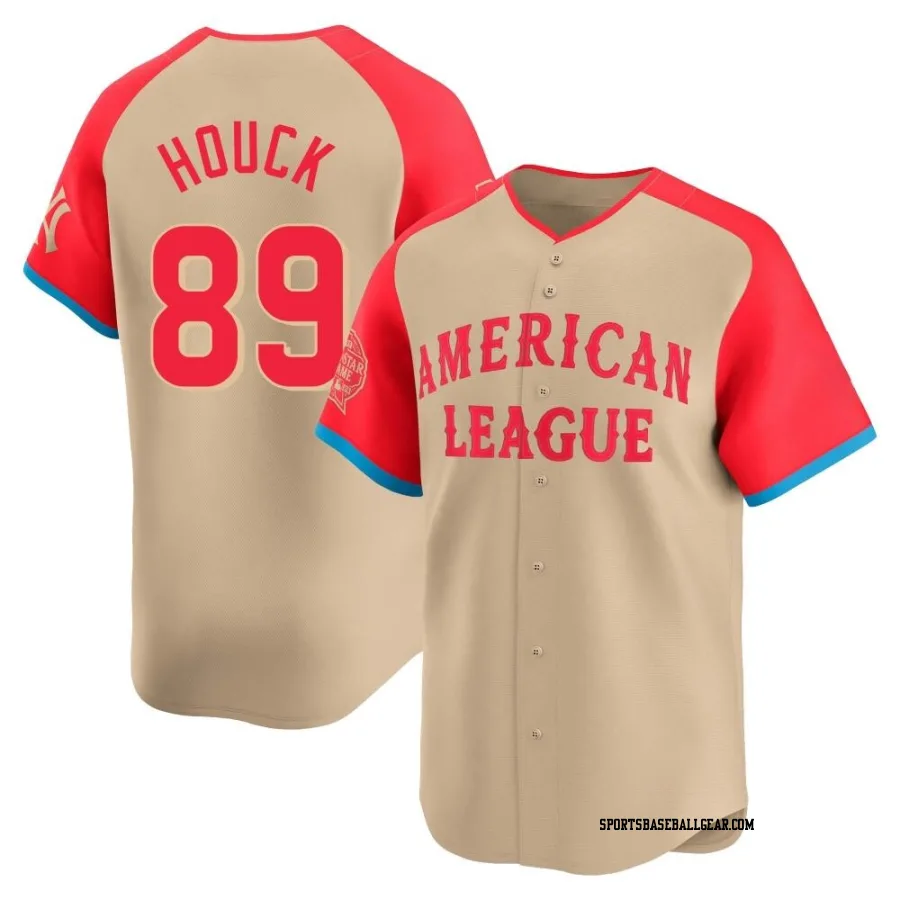 Tanner Houck Men's Boston Red Sox Cream Limited American League 2024 All-Star Game Jersey
