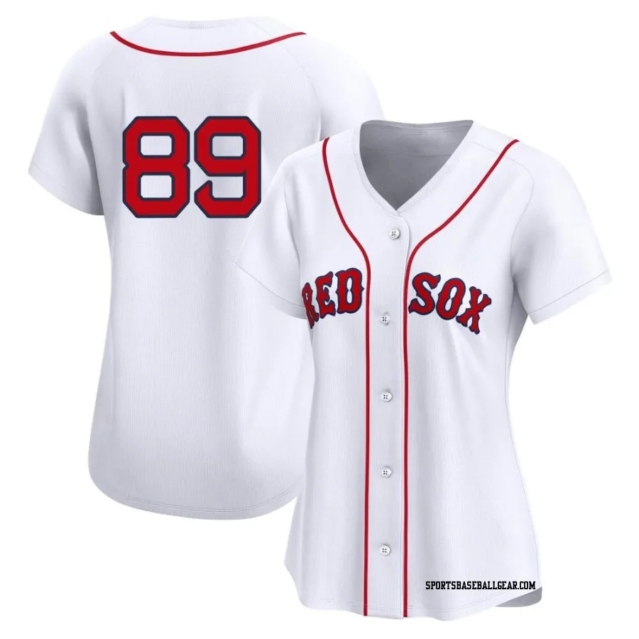 Tanner Houck Women's Boston Red Sox White Limited 2nd Home Jersey