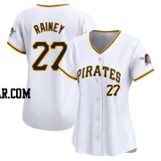 Tanner Rainey Women's Pittsburgh Pirates White Limited Home Jersey