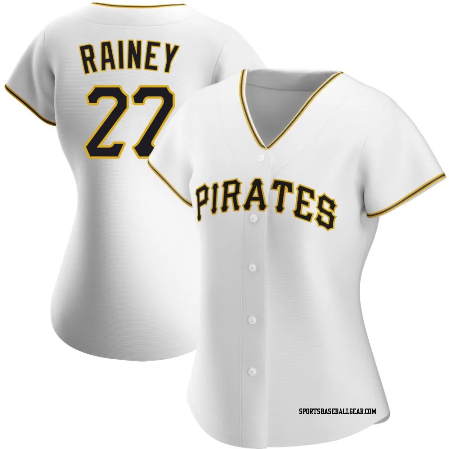 Tanner Rainey Women's Pittsburgh Pirates White Replica Home Jersey