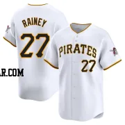 Tanner Rainey Youth Pittsburgh Pirates White Limited Home Jersey
