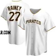 Tanner Rainey Youth Pittsburgh Pirates White Replica Home Jersey