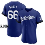 Tanner Scott Men's Los Angeles Dodgers Royal Authentic 2021 City Connect Jersey