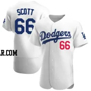 Tanner Scott Men's Los Angeles Dodgers White Authentic Home Jersey