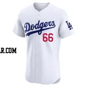 Tanner Scott Men's Los Angeles Dodgers White Elite Home Jersey