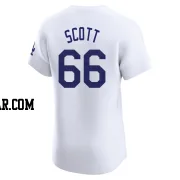 Tanner Scott Men's Los Angeles Dodgers White Elite Home Jersey