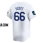 Tanner Scott Men's Los Angeles Dodgers White Limited 2024 World Tour Seoul Series Home Jersey