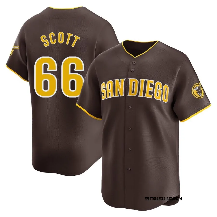 Tanner Scott Men's San Diego Padres Brown Limited Away Jersey