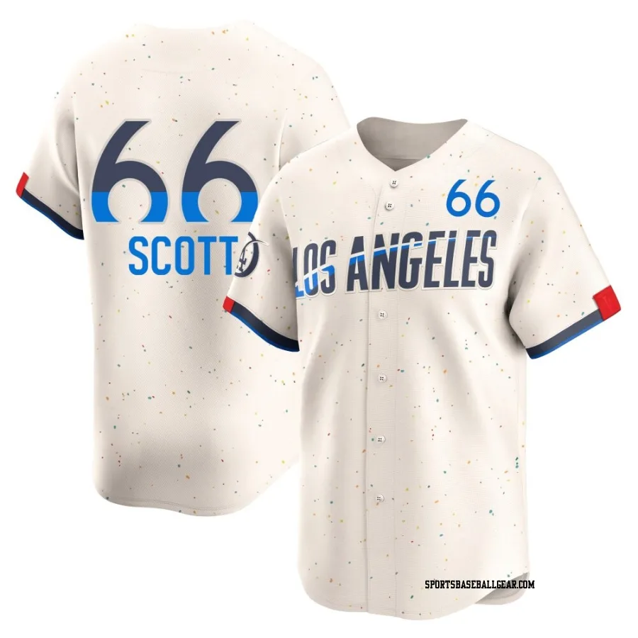 Tanner Scott Youth Los Angeles Dodgers Cream Limited 2024 City Connect Jersey
