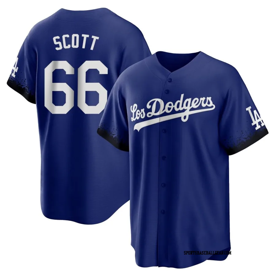Tanner Scott Youth Los Angeles Dodgers Royal Replica 2021 City Connect Jersey